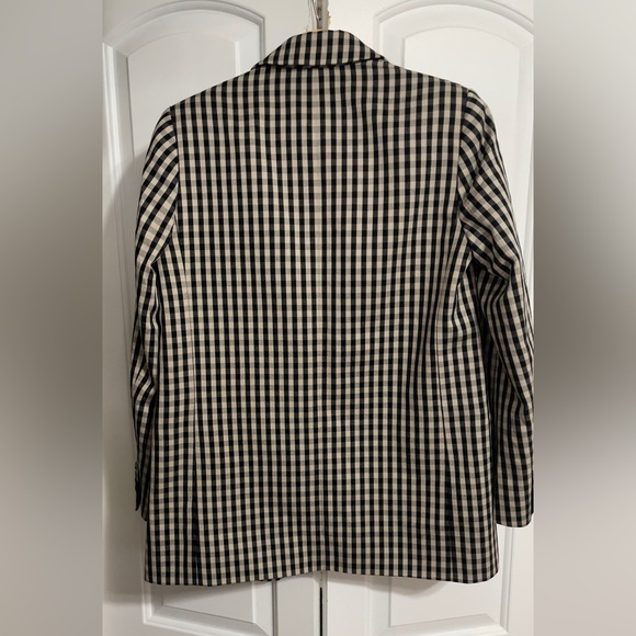 EVERLANE … The '80s Blazar / Size 00/ Excellent Condition/ Brown- Black - Picture 3 of 6